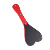 Heart leather paddle